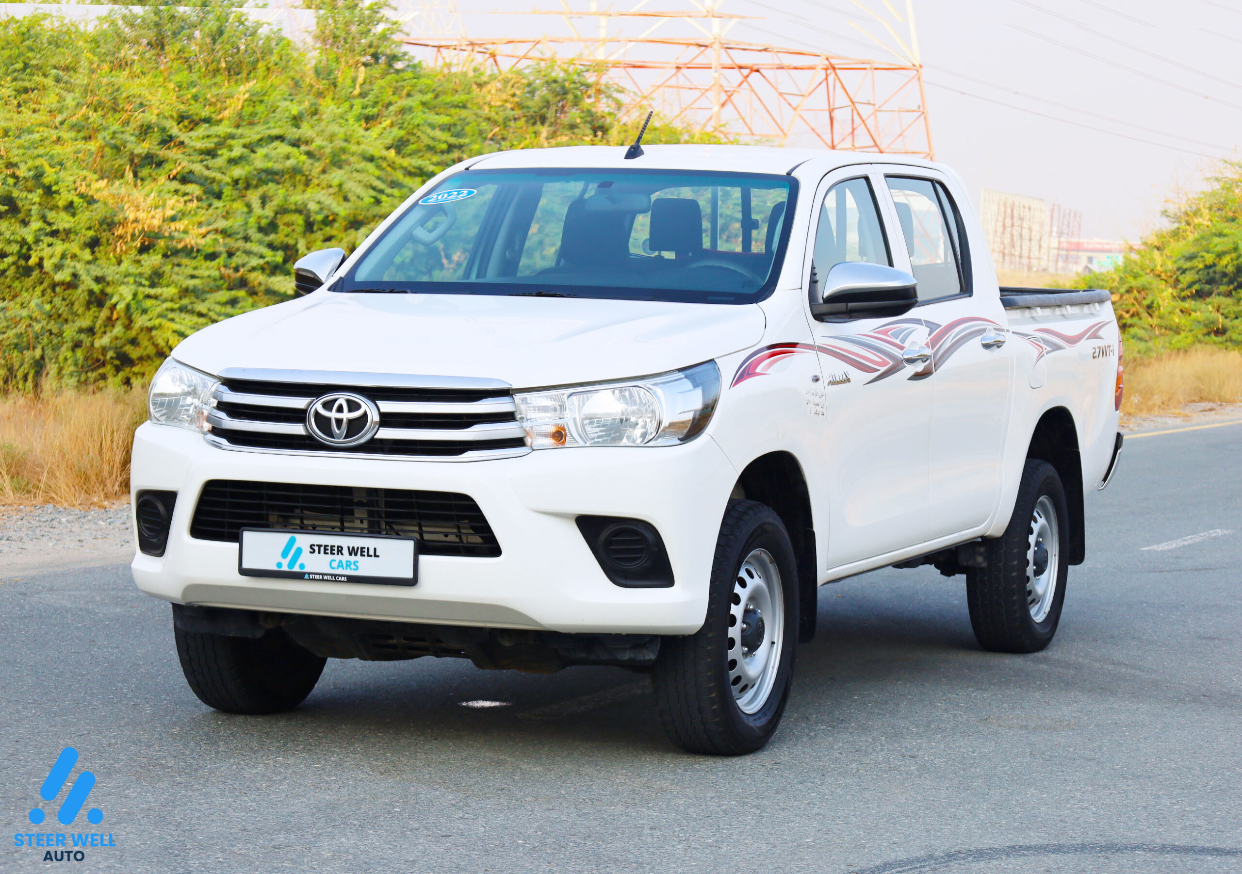 2022 Toyota Hilux GL Double Cabin – White –