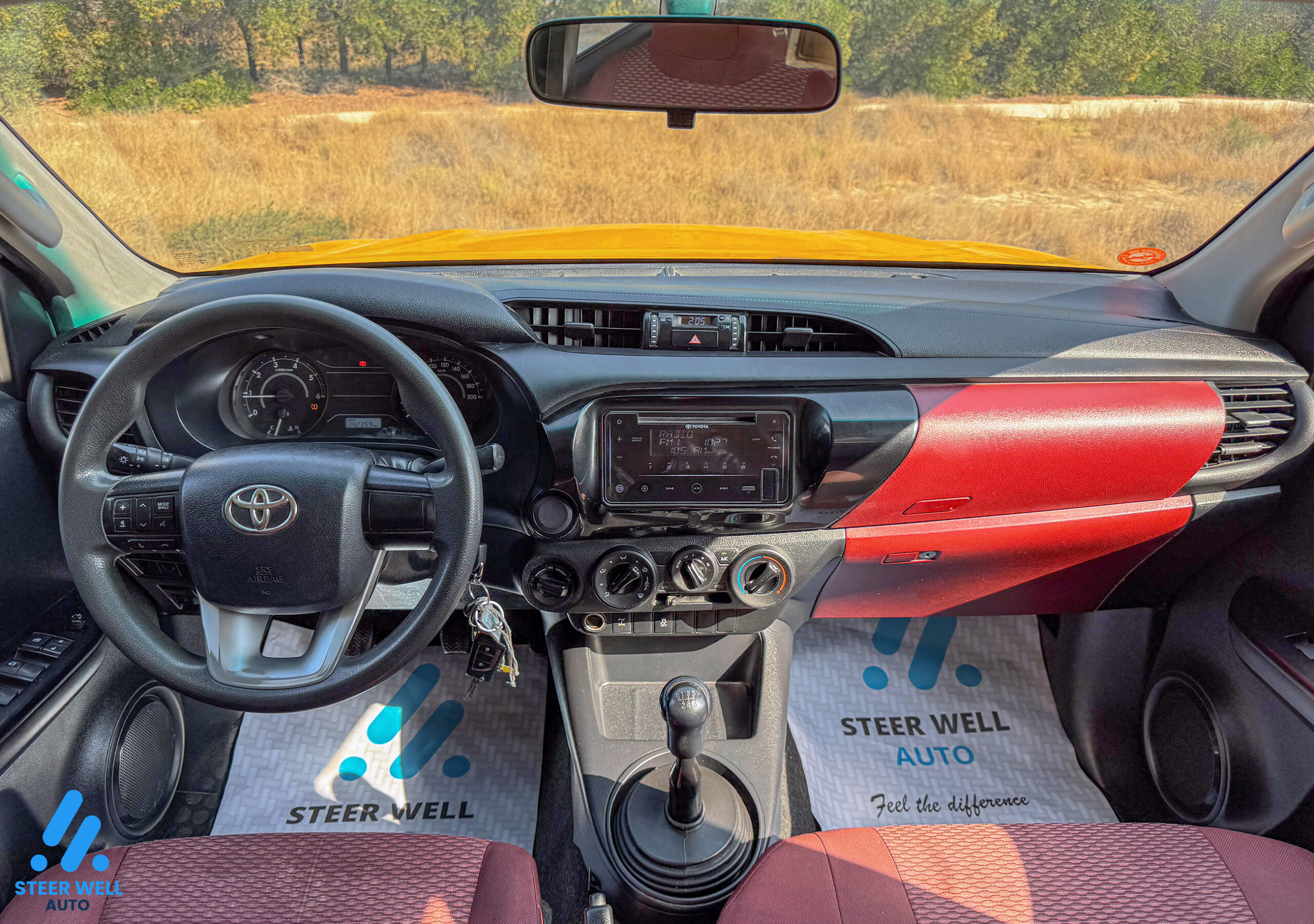 2020 Toyota Hilux DLX Pick Up- Yellow –