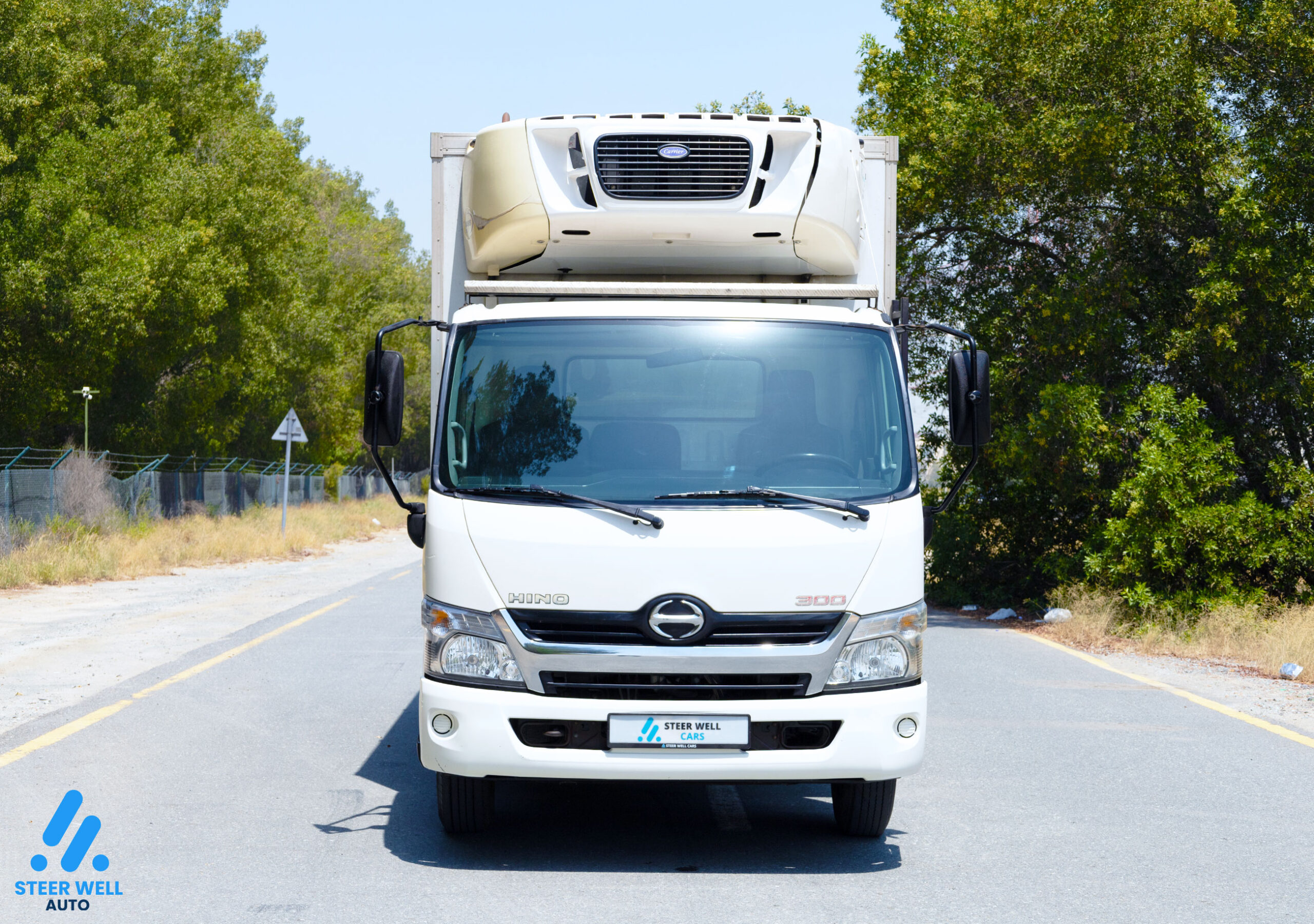 2017 Hino 300 714 Freezer Box -White