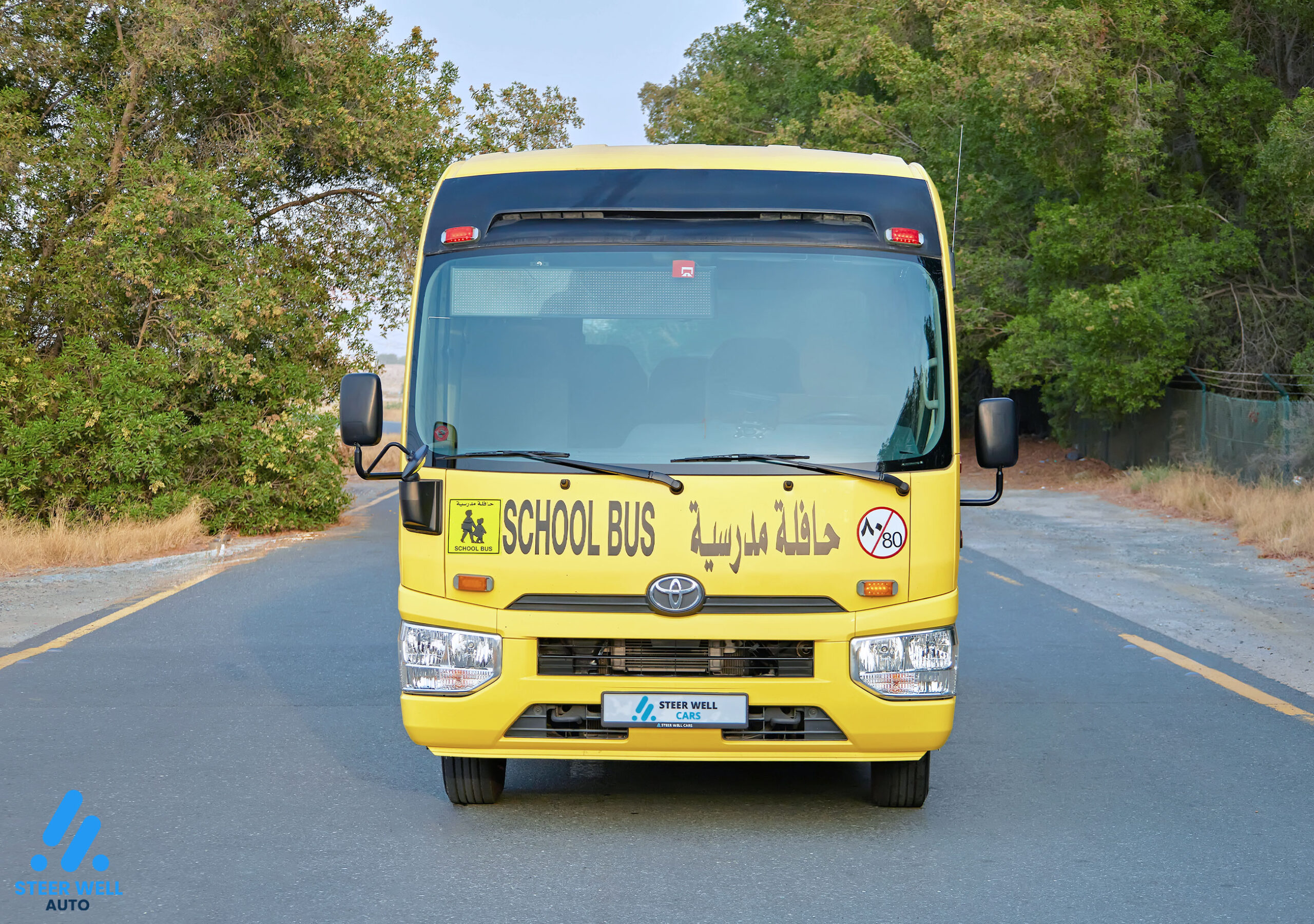 2020 Toyota Coaster 23 Seater – Yellow