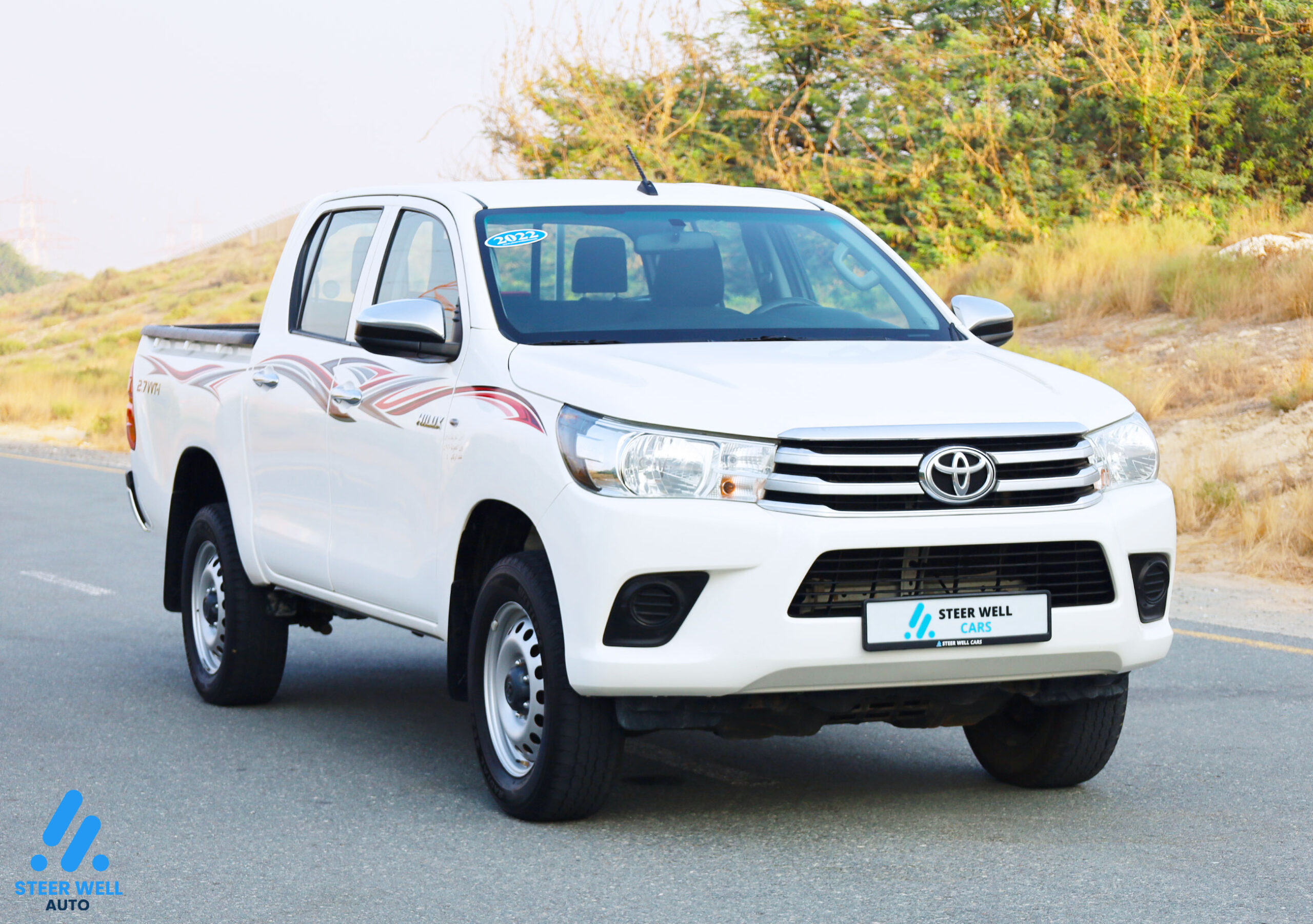 2022 Toyota Hilux GL Double Cabin – White –