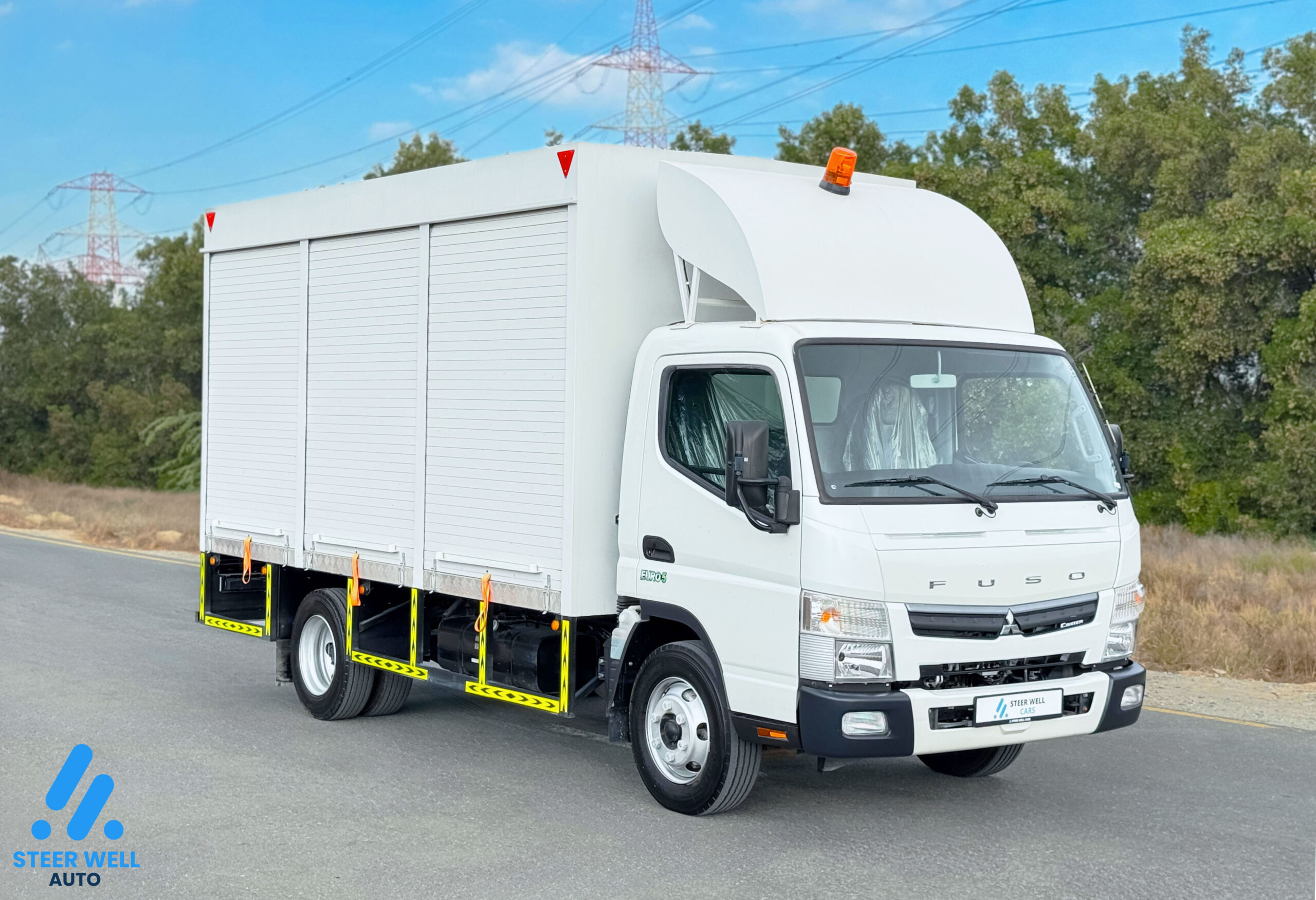 2023年式 三菱 キャンター 4P10 3.0L RWD シャッターボックス アラブ