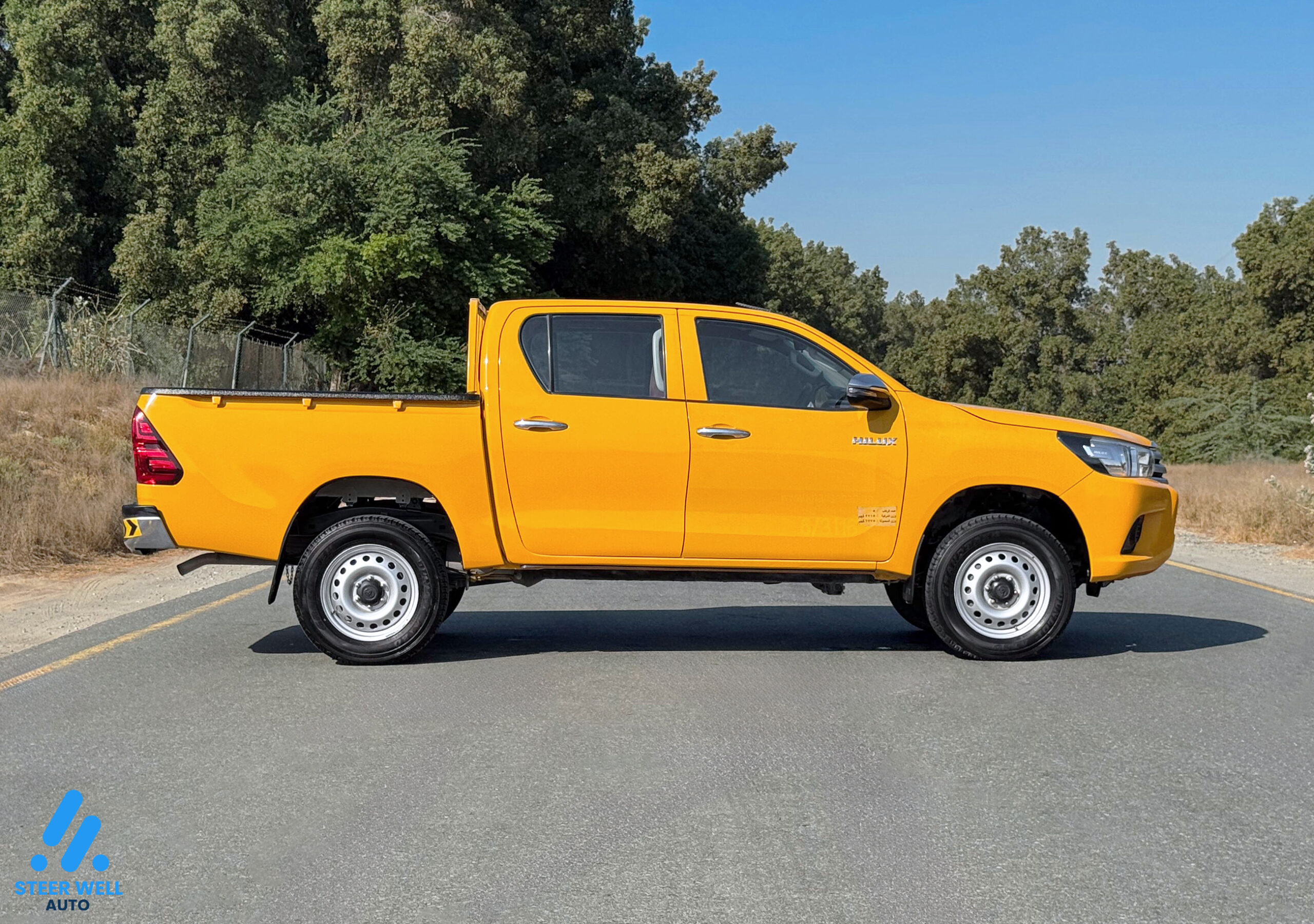 2020 Toyota Hilux DLX Pick Up- Yellow –