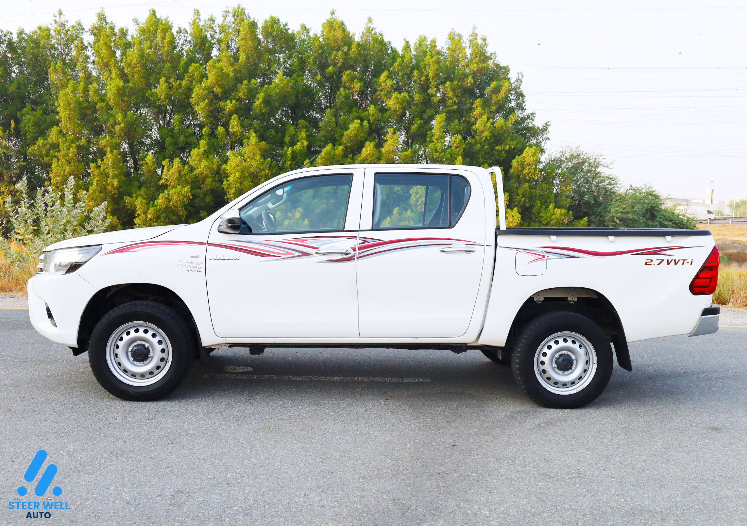 2022 Toyota Hilux GL Double Cabin – White –