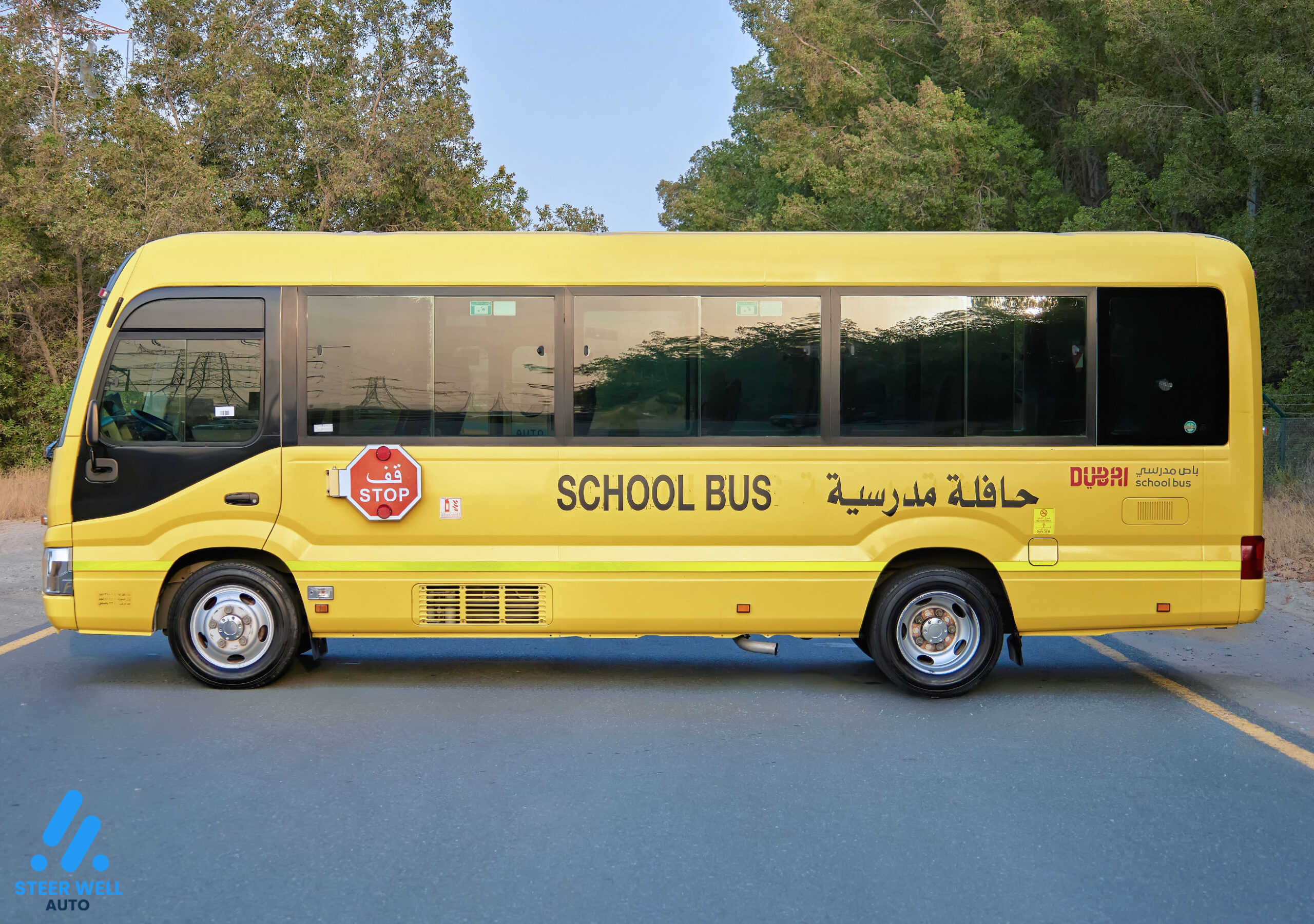 2020 Toyota Coaster 23 Seater – Yellow
