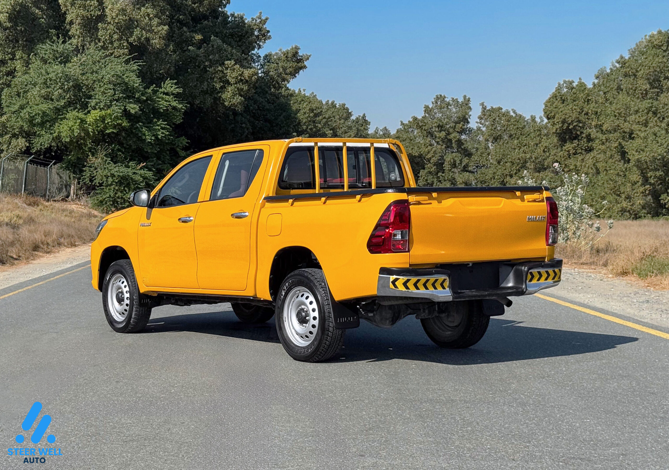 2020 Toyota Hilux DLX Pick Up- Yellow –