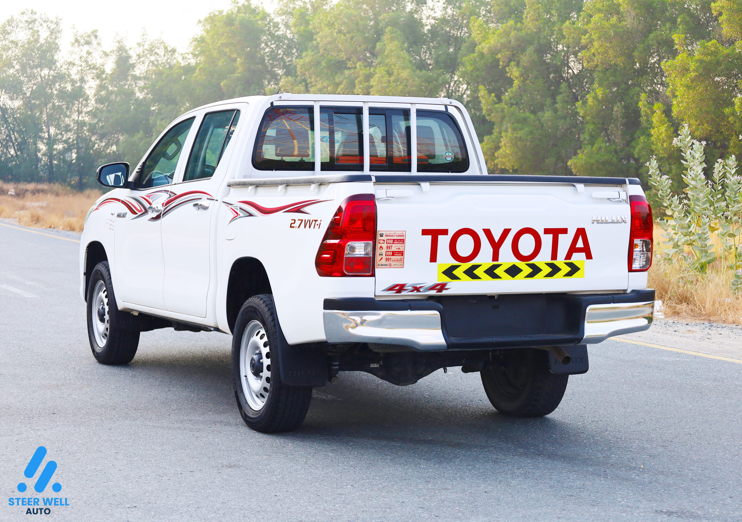2022 Toyota Hilux GL Double Cabin – White –