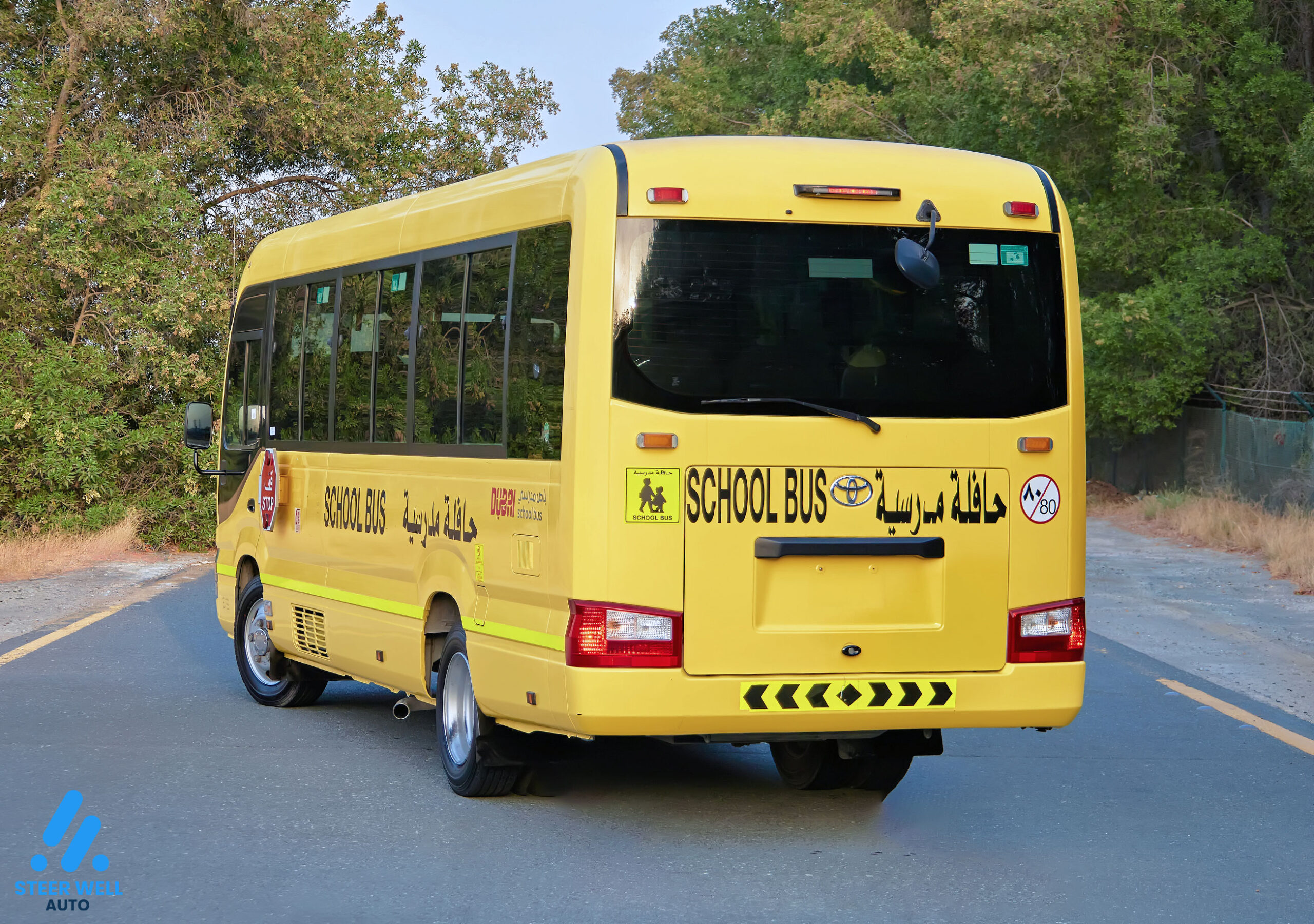 2020 Toyota Coaster 23 Seater – Yellow
