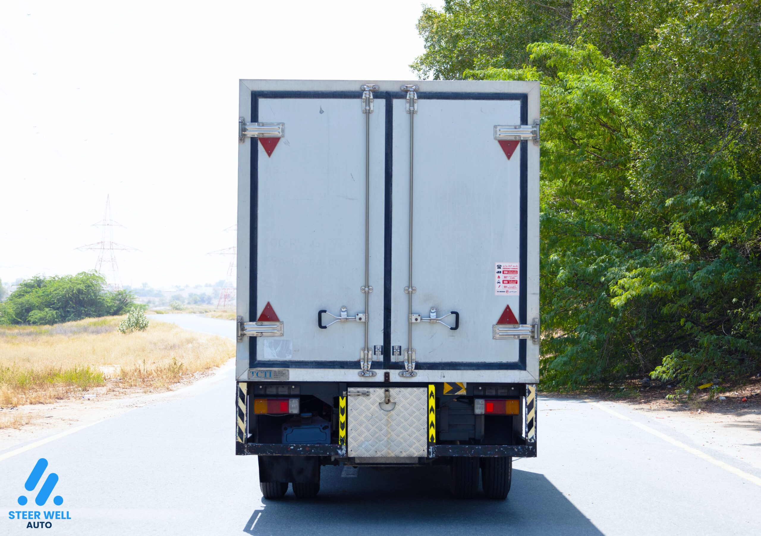 2017 Hino 300 714 Freezer Box -White