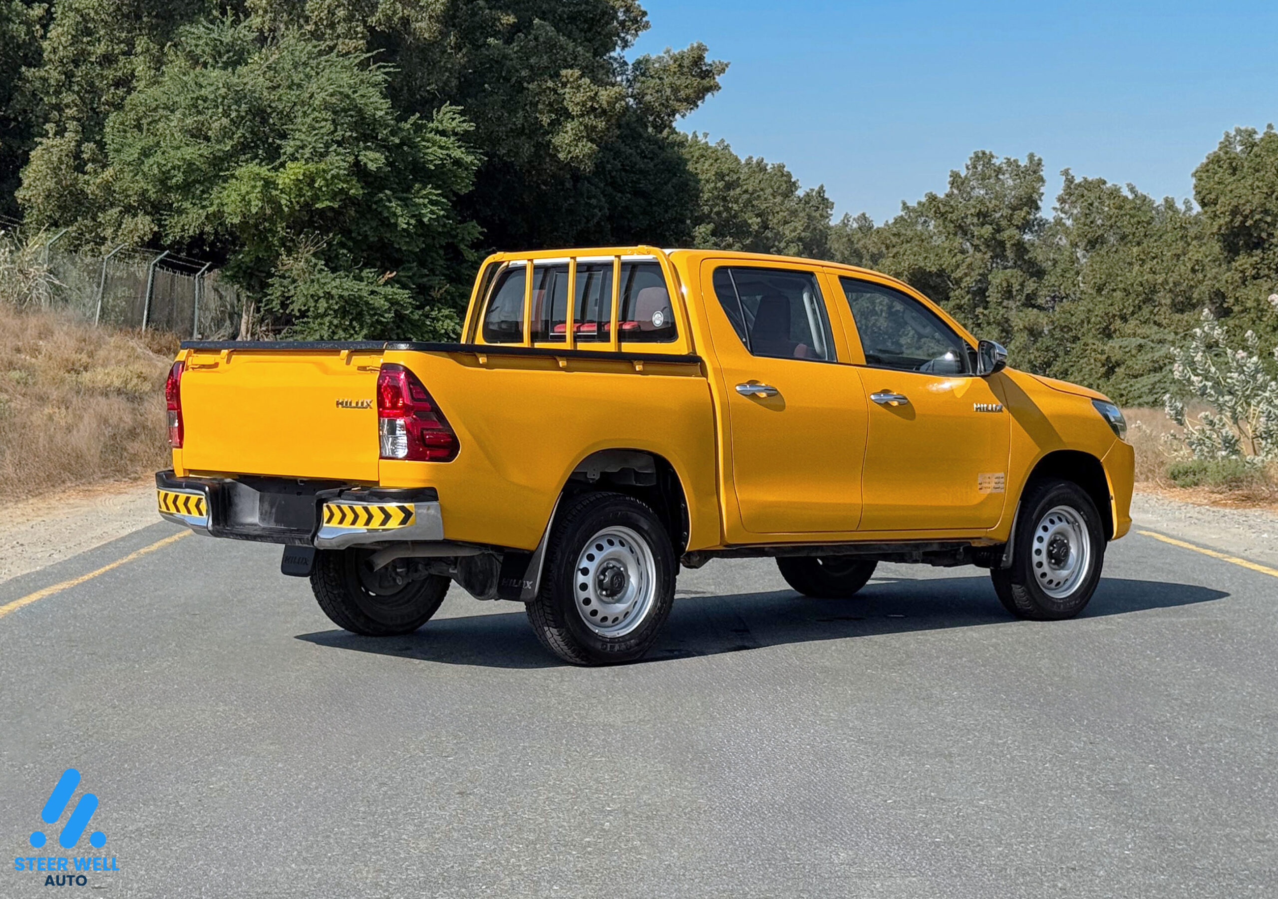 2020 Toyota Hilux DLX Pick Up- Yellow –