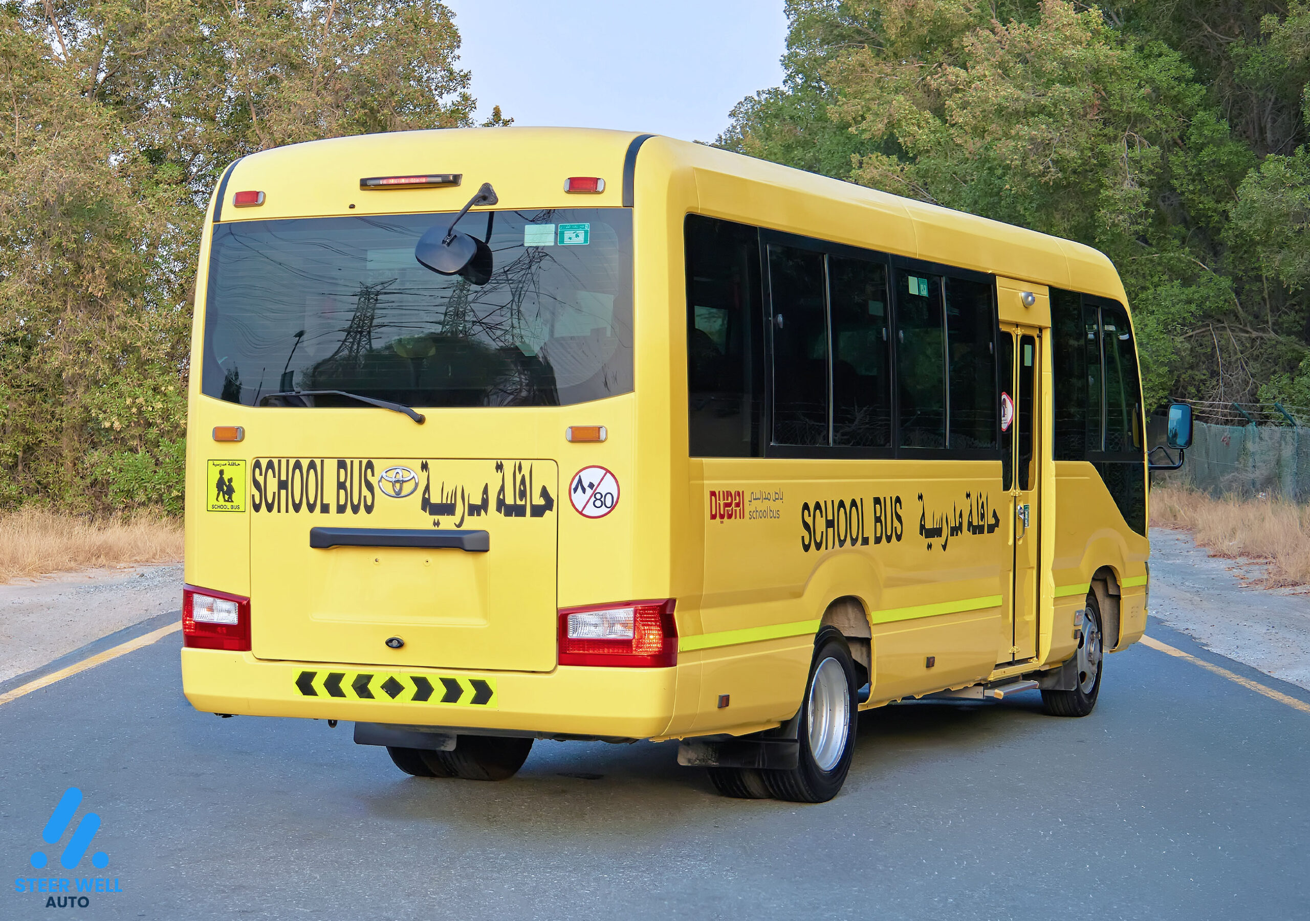 2020 Toyota Coaster 23 Seater – Yellow