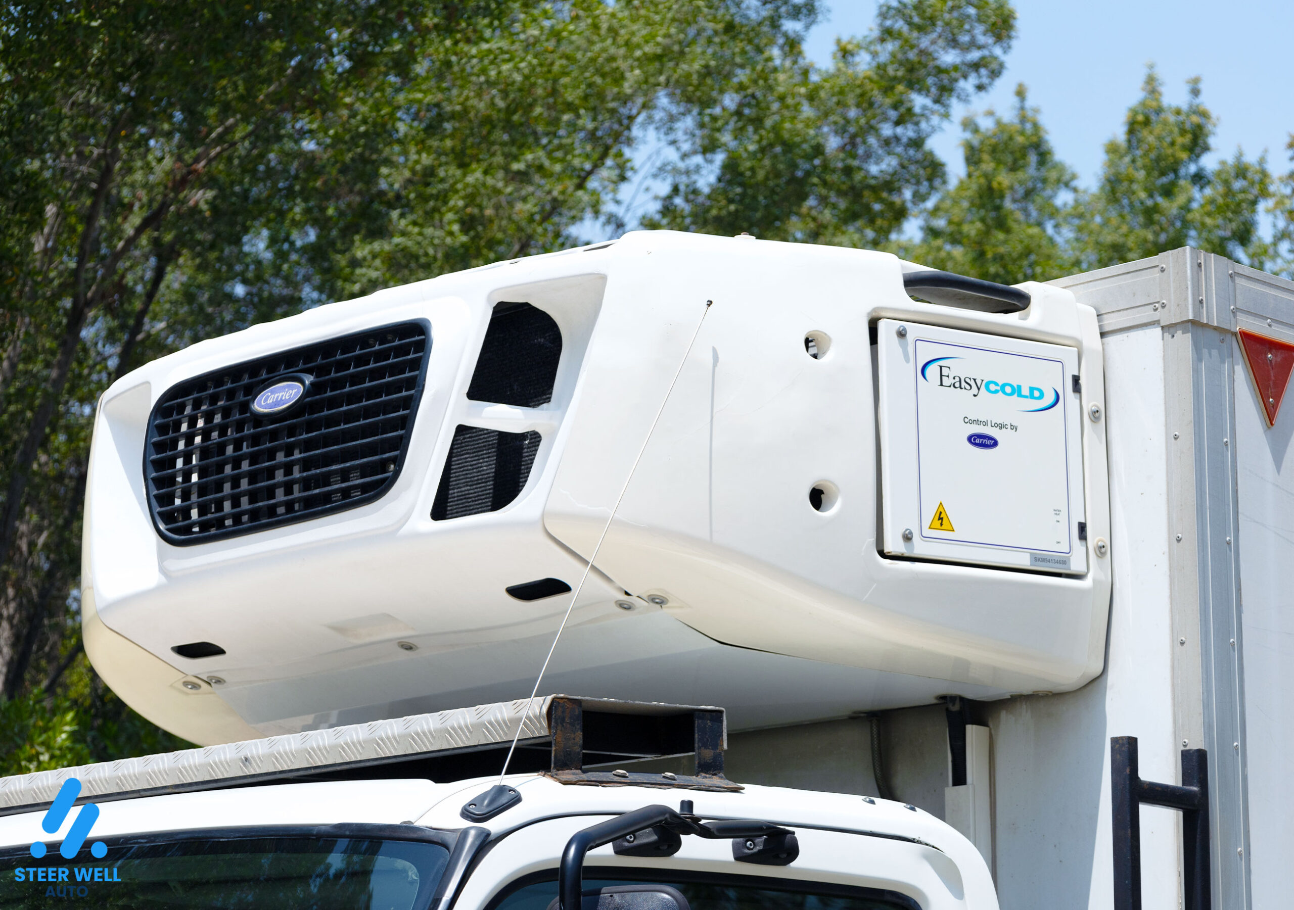 2017 Hino 300 714 Freezer Box -White