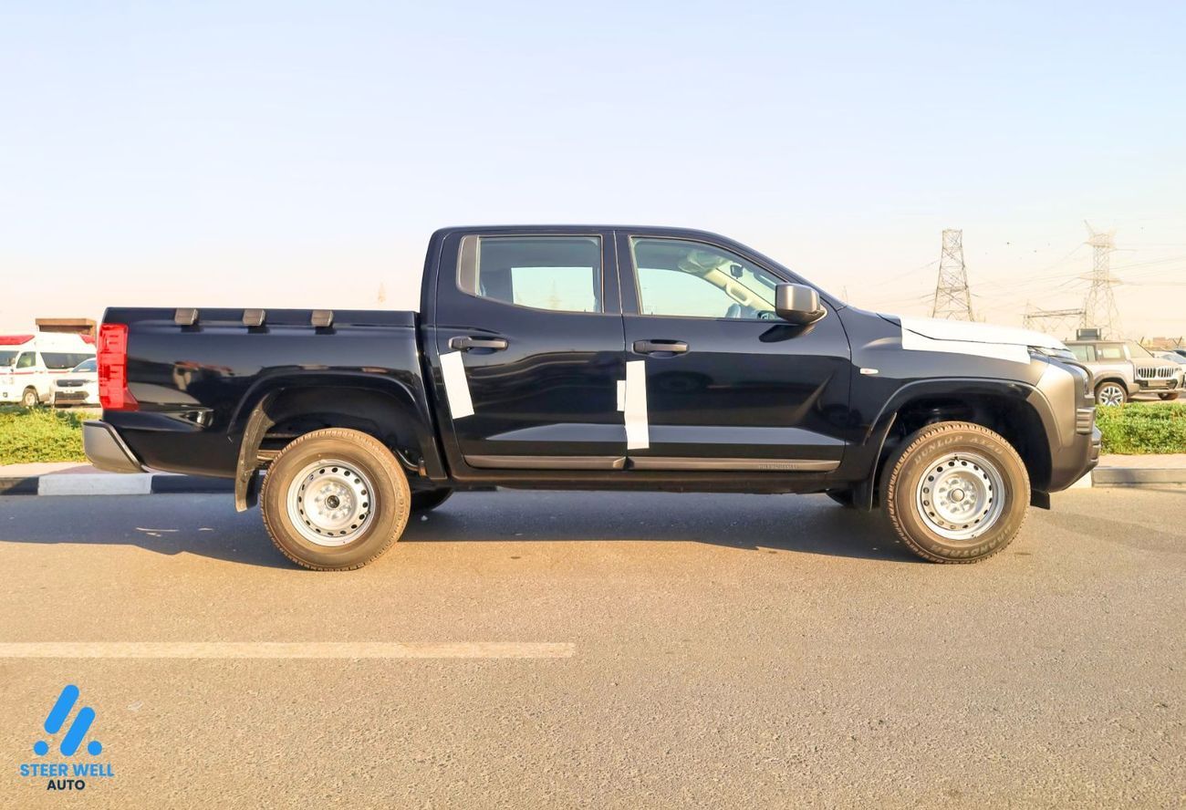 Mitsubishi L200 2.4L GL D.Cabin 2026 – Xăng, Màu đen