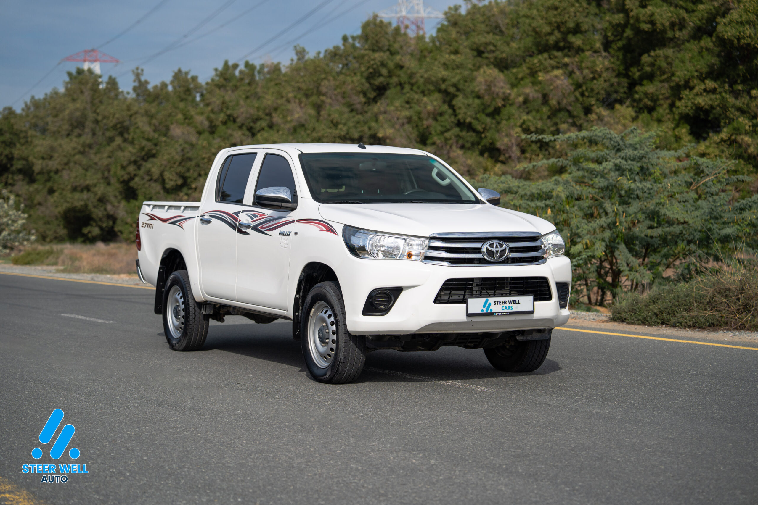 2022  Toyota Hilux GL 2.7L Automatic – Four Wheel Drive  GCC Specs Double cabin pickup