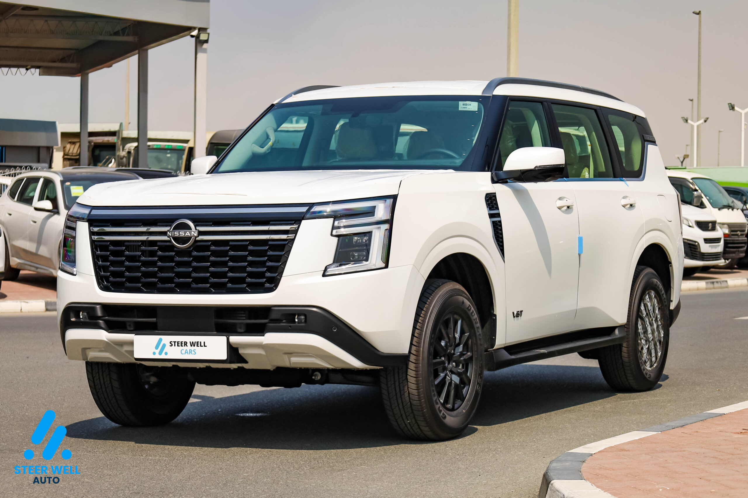 2026 m. „Nissan Patrol“ eksportas iš Dubajaus, JAE LE T2 3.5 l V6 benzininis