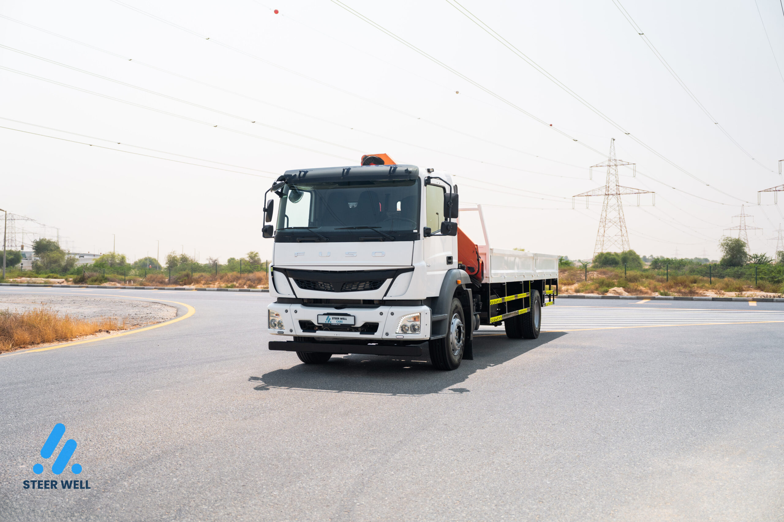 2024 FUSO FJ Pickup with Crane