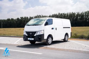 Fiara Nissan Urvan NV350 2025 misy tafo avo sy fiaran-dalamby maina amidy any Dubai