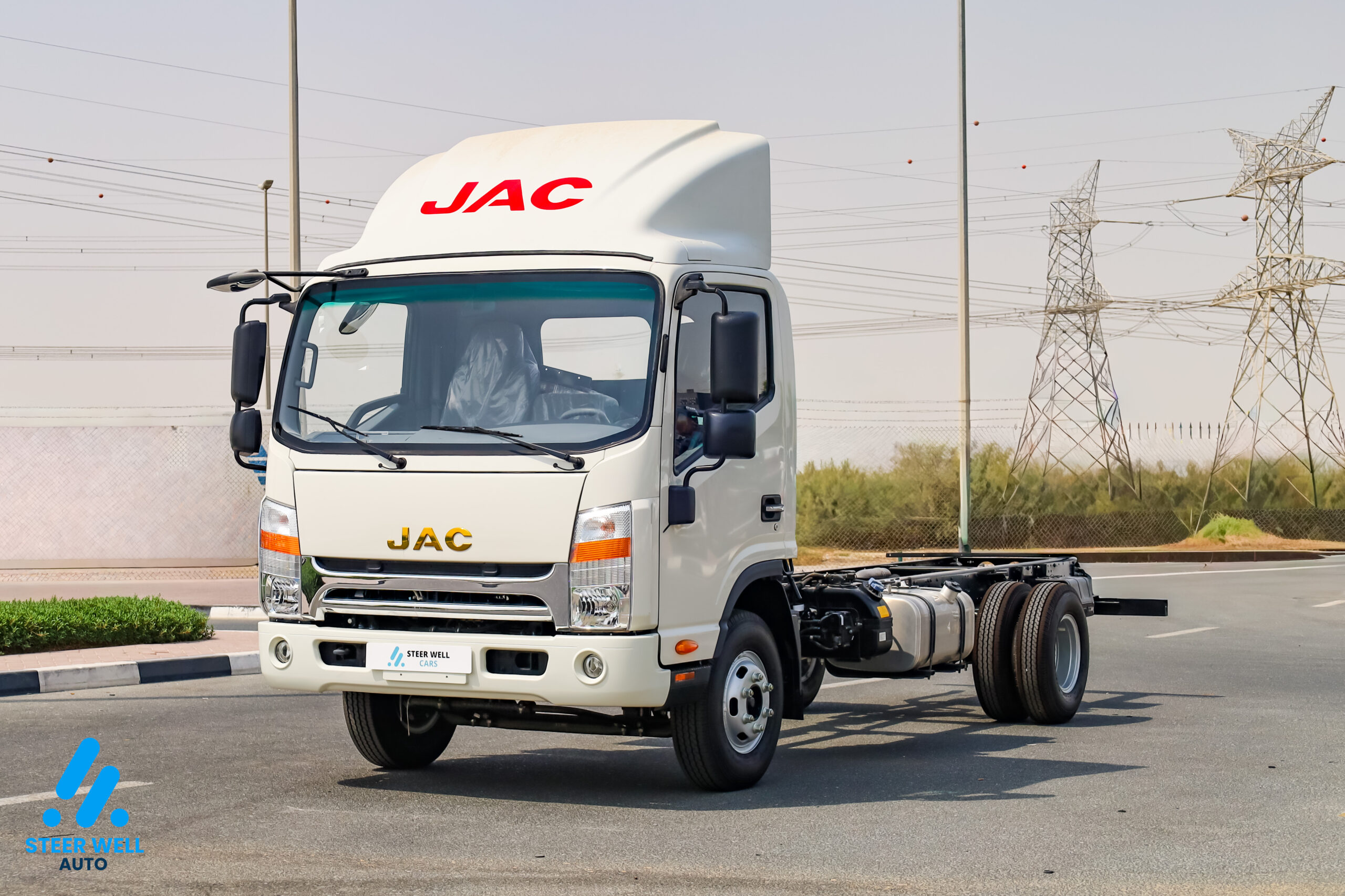 2026 JAC N65 LWB Single Cab Chassis | 6.5 Ton Light Duty Truck | Euro V Diesel