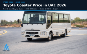 Toyota Coaster Price in UAE 2026: New & Used Buying Guide